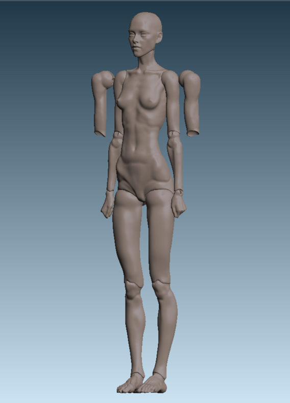 Equilibrium She Mannequin 1st gen. – Digital files