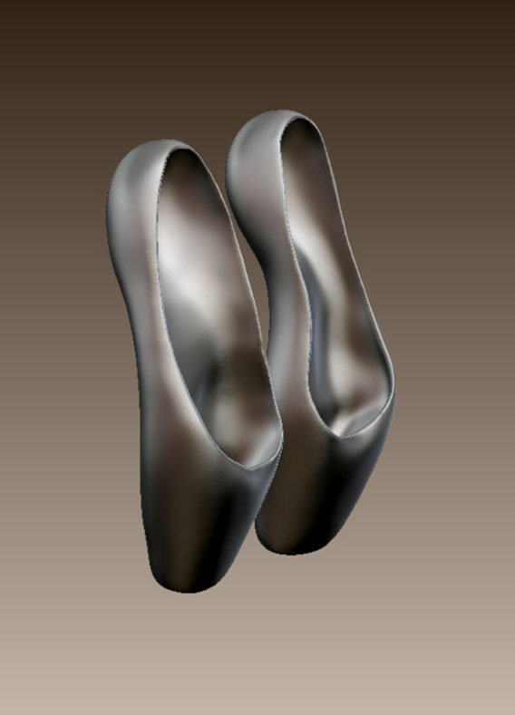 Pointe shoes for Equilibrium She - Digital files