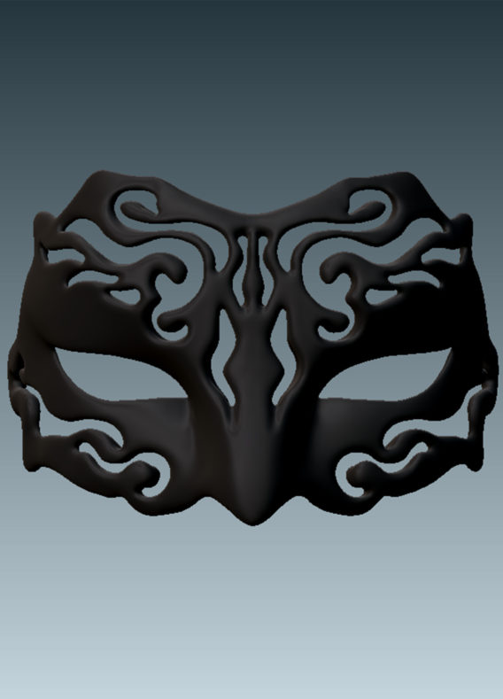 Swan mask for Equilibrium He /Both faces