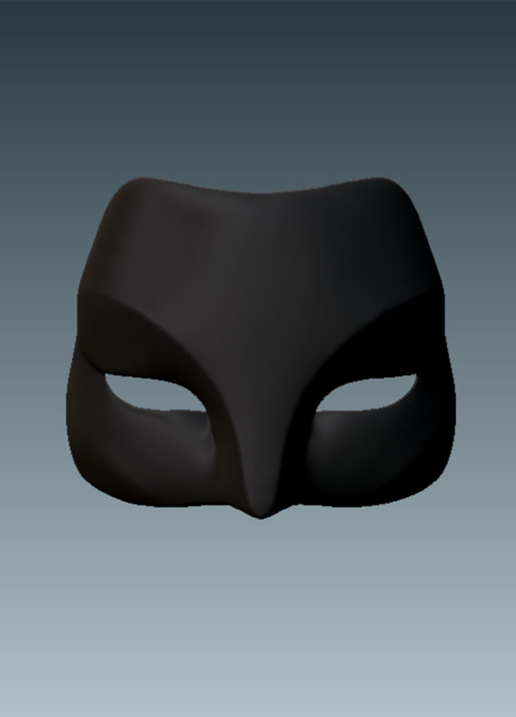 Half-face Falcone mask for Equilibrium He /Both faces