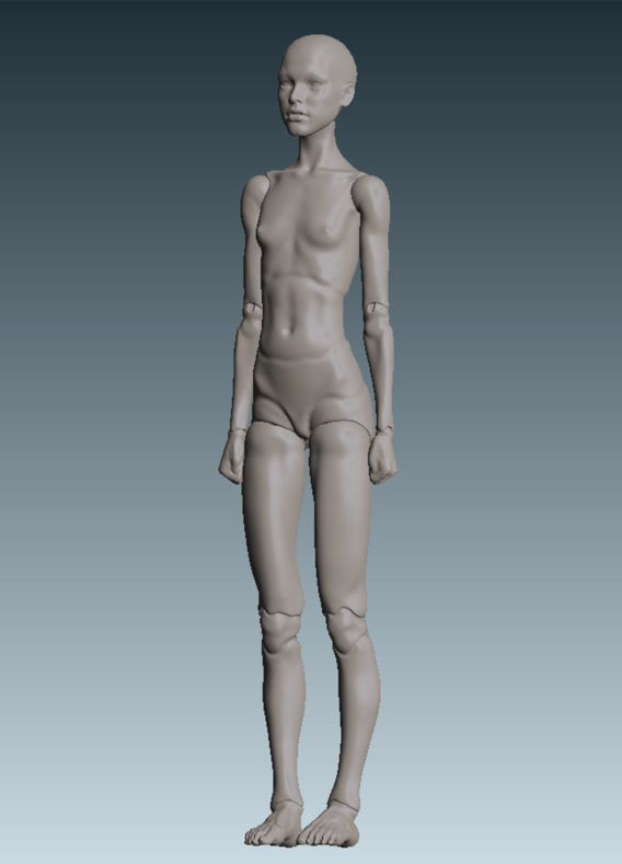 Lili Mannequin - Digital files