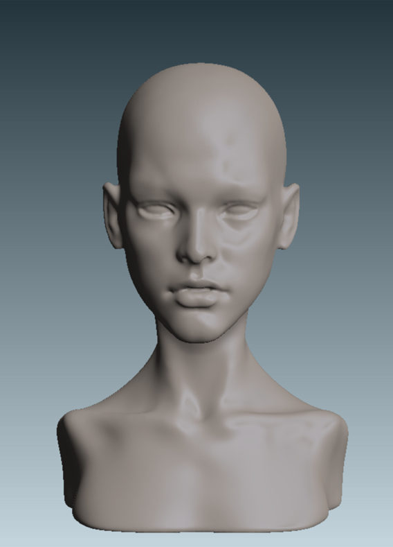 Busts and heads for Kiddos collection - Girl - Digital files