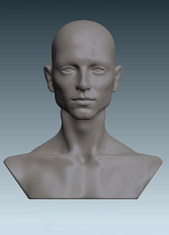 Equilibrium He heads and bust – Digital files