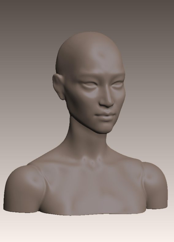 Penelope's heads and bust – Digital files